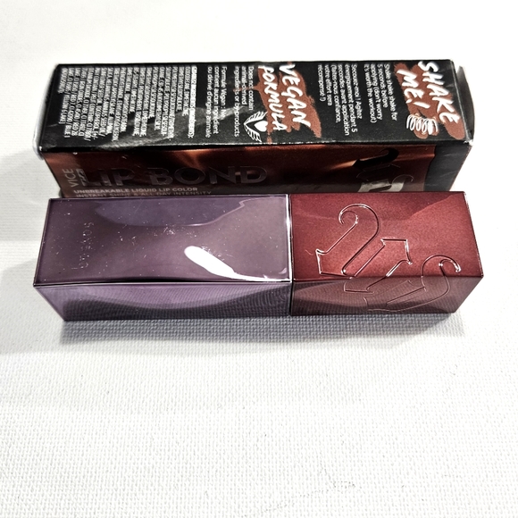 2 Tubes Kissing Frenzy Urban Decay Lip Bond NIB! - Picture 5 of 6